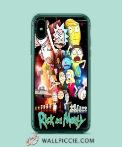 Rick Morty Star Wars Parody iPhone XR Case
