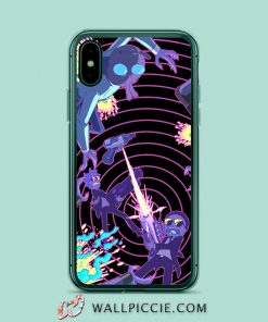 Rick Morty Trippy Spaceship iPhone XR Case