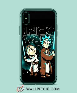 Rick Morty X Star Wars iPhone XR Case