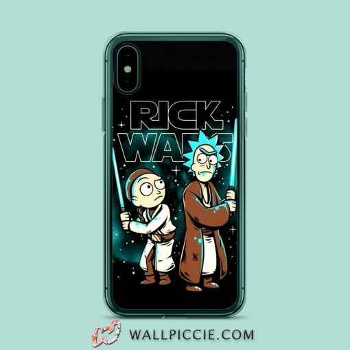 Rick Morty X Star Wars iPhone XR Case