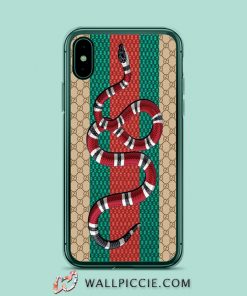 Snake GC Fashion Pattern iPhone XR Case