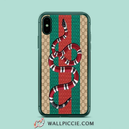 Snake GC Fashion Pattern iPhone XR Case