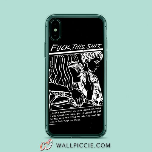 Sonic Youth Fuck This Shit iPhone XR Case