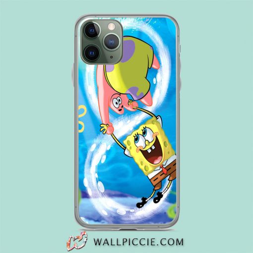 Spongebob and Patrick Infinity Love iPhone 11 Case