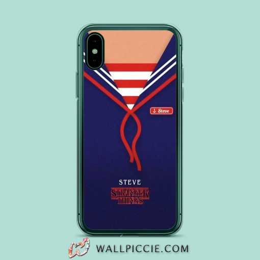 Steve Stranger Things Outfit iPhone XR Case