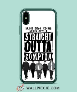 Straight Outta Compton Hip Hop Legendary iPhone XR Case
