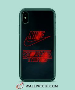 Stranger Things And Nike Collabs iPhone XR Case