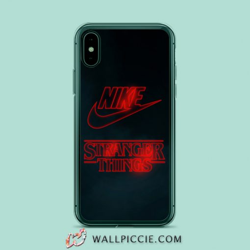 Stranger Things And Nike Collabs iPhone XR Case