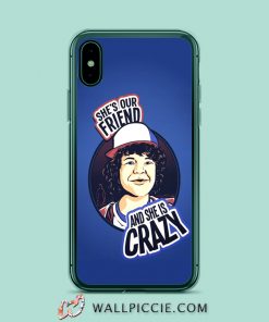 Stranger Things Dustin Quote iPhone XR Case