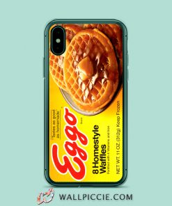 Stranger Things Eggo Waffle iPhone XR Case