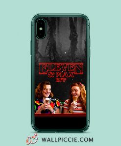 Stranger Things Eleven And Max BFF iPhone XR Case