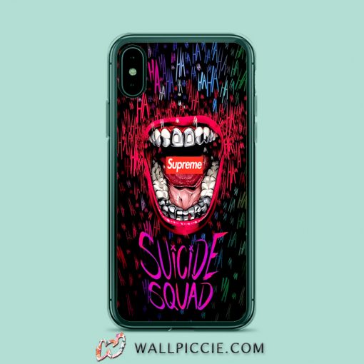 Supreme Suicide Squad iPhone XR Case