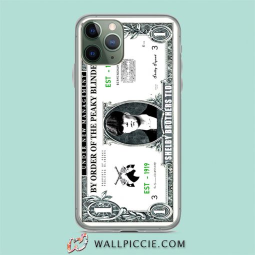 The Peaky Blinders Dollar iPhone 11 Case