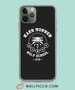 The Witcher Wolf School iPhone 11 Case