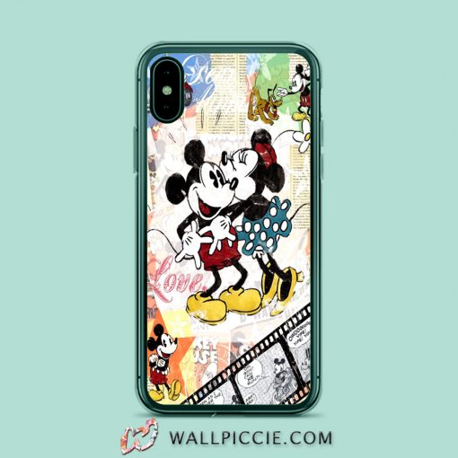 Vintage Disney Mickey Mouse Movie iPhone XR Case