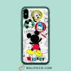Vintage Mickey Mouse Comic Collage iPhone XR Case