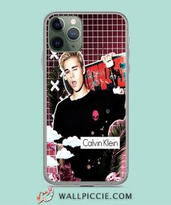 Aesthetic Justin Bieber CK iPhone 11 Case
