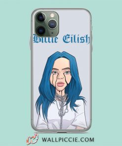 Billie Eilish Black Tears iPhone 11 Case
