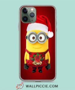 Cute Christmas Despicable Minion iPhone 11 Case
