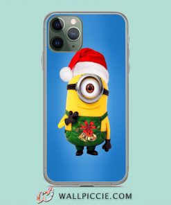 Cute Christmas Minion iPhone 11 Case