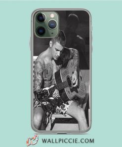 Cute Justin Bieber Playing Guitar iPhone 11 Case