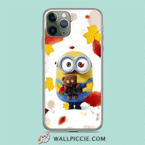 Cute Minion With Doll iPhone 11 Case