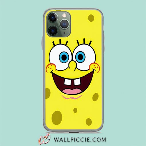 Cute Spongebob Face iPhone 11 Case