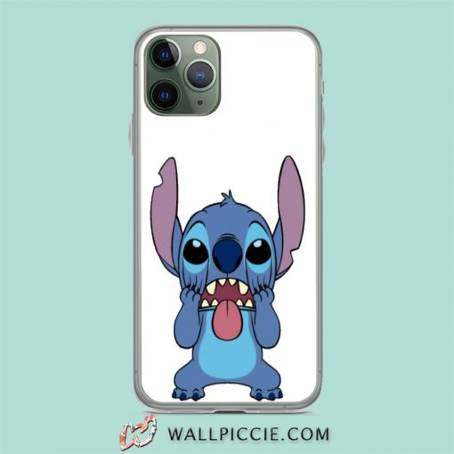 Cute Stitch Tired iPhone 11 Case