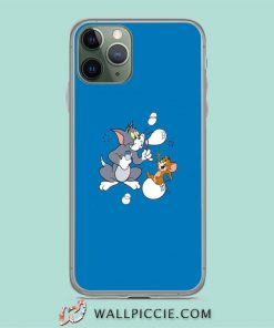 Cute Tom and Jerry Exclaimed iPhone 11 Case