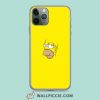 Funny SimpsonsTouched iPhone 11 Case