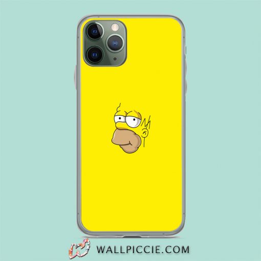 Funny SimpsonsTouched iPhone 11 Case