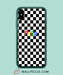 Lil Peep Checkerboard iPhone XR Case