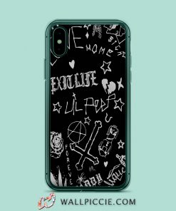 Lil Peep Exit LIfe Tattoo iPhone XR Case