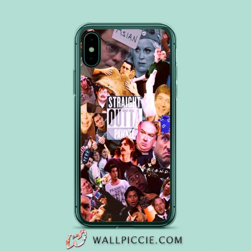The Office Straight Outta Pawnee iPhone XR Case