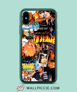 Travis Scott La Flame Collage iPhone XR Case