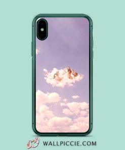 Aesthetic Angel In The Sky iPhone XR Case