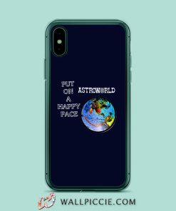 Astroworld Put On Happy Face iPhone XR Case