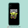 Baby Yoda hug Nine Inch Nails guitar iPhone XR Case