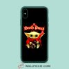 Baby Yoda hug guitar Five Finger Death Punch iPhone XR Case