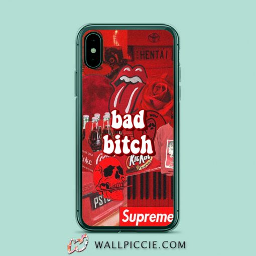 Bad Bitch Supreme Aesthetic iPhone XR Case