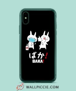 Baka Rabbit Slap Mask Covid 19 iPhone XR Case