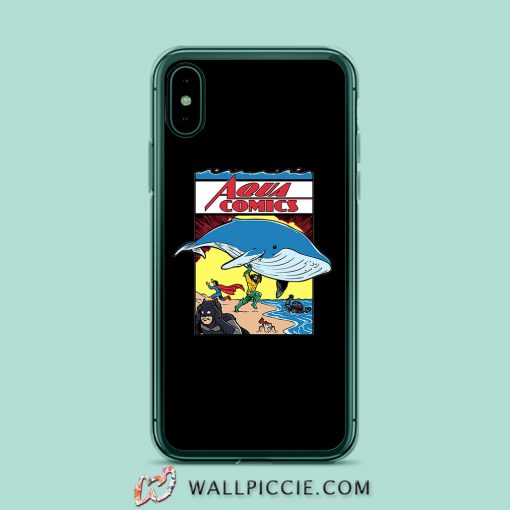 DC Comic Aquaman Comics iPhone XR Case