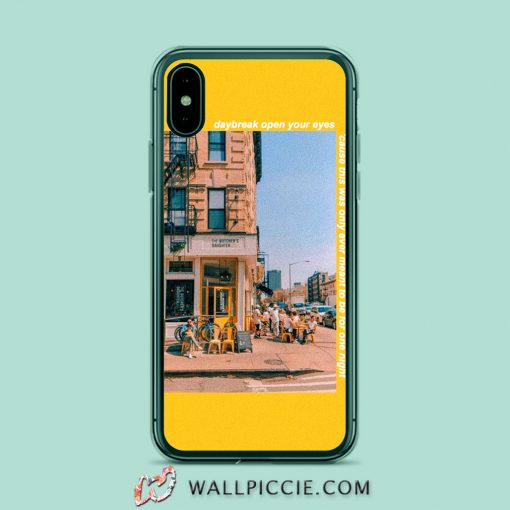 Daybreak Yellow Aesthetic iPhone XR Case