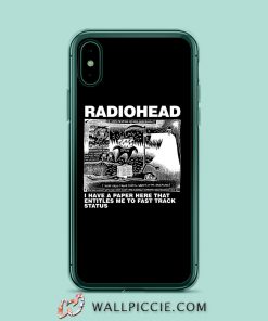 Dead Children Playing Radiohead iPhone XR Case