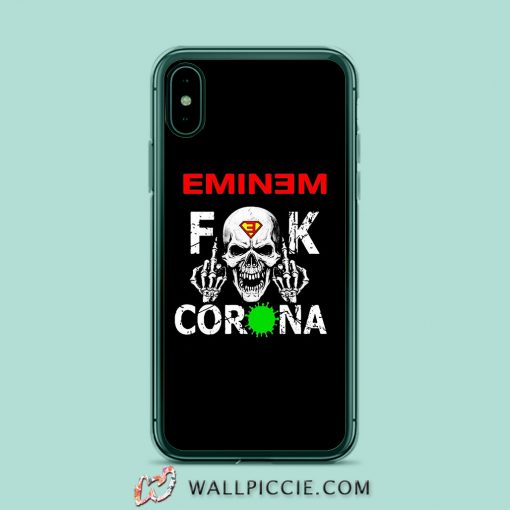 Eminem Skull Fuck Corona iPhone XR Case