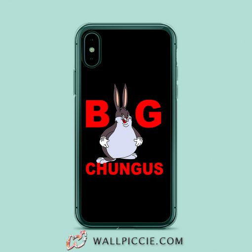 Fat Bunny Big Chungus iPhone XR Case