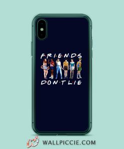 Friends Dont Lie TB iPhone XR Case