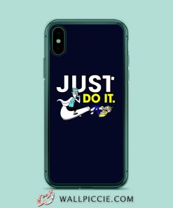 Funny Rick Just Do It iPhone XR Case