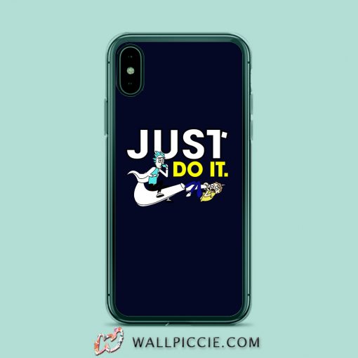 Funny Rick Just Do It iPhone XR Case