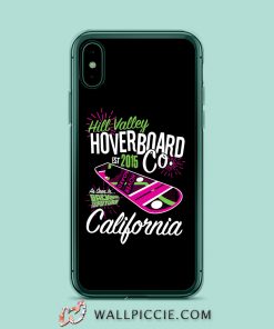 Hill Valley Hoverboard Back To The Future Vintage iPhone XR Case